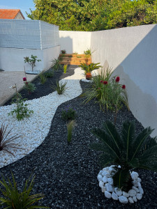Photo de galerie - Création de jardin à marignane 