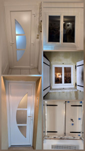 Photo de galerie - Pose de porte d'entrée
fenêtre et volets.