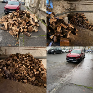 Photo de galerie - Manutention et rangement de 2 stères de bois dans la cave du maison dans Nantes 
