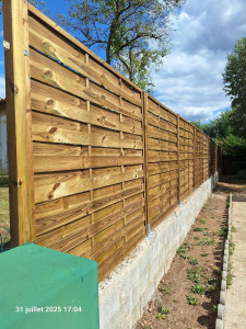 Photo de galerie - Installation de claustrats