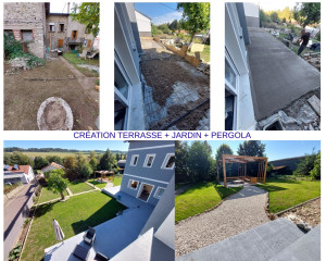 Photo de galerie - Terrasse pergola 