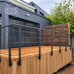 Photo de galerie - Terrasse bois sur pilotis