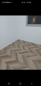 Photo de galerie - Pose de lino