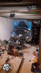 Photo de galerie - Changement moteur Twingo 