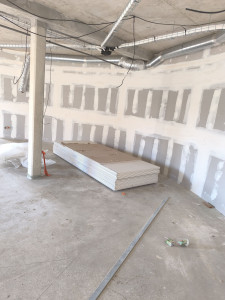 Photo de galerie - Placo périphérique arrondi 