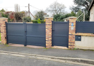 Photo de galerie - Portail + clôture
