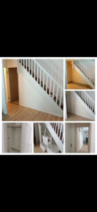 Photo de galerie - Fabrication et pose meuble sous escalier 