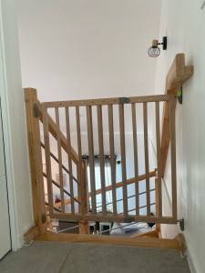 Photo de galerie - Pose d’une barrière de sécurité 