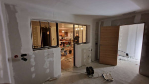 Photo de galerie - Pose de verrière plus joints 
