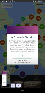 Photo de galerie - Application Dismatix