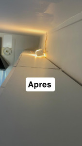 Photo de galerie - Nettoyage complet placard de cuisine 
