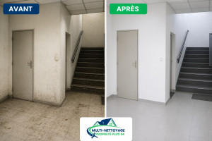 Photo de galerie - Bâtiment nettoyé
