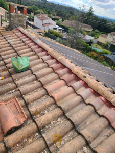 Photo de galerie - Faitage terminé 