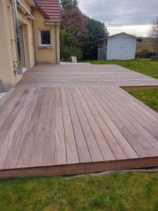 Photo de galerie - Terrasse en cumaru 