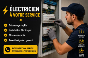 Photo de galerie - Installation et intervention sur tableau électrique. Travail soigné et sécurisé.