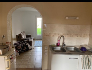 Photo de galerie - AVANT: mur avant démolition et rehabillage du mur en parpaing pour la verrière 