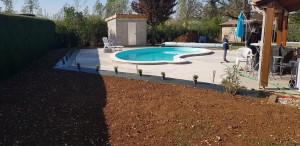Photo de galerie - Construction piscine avec aménagement 