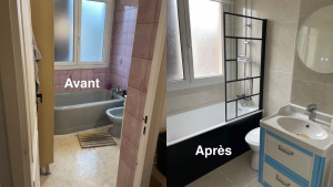 Photo de galerie - Rénovation salle de bain 