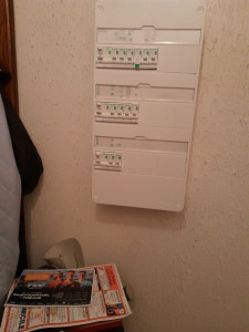 Photo de galerie - Changement de tableau,remise en conformité. 