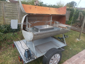 Photo de galerie - Un bbq/tournebroche 

