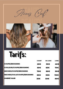 Photo de galerie - Tarifs 2025