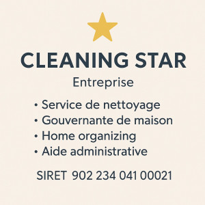 Photo de galerie - Entreprise Cleaning Star : ménage premium, gouvernante de maison, home organizing et nettoyage professionnel (pharmacies, cabinets médicaux, bureaux).