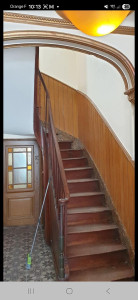 Photo de galerie - Suite de la cage d'escalier finie 