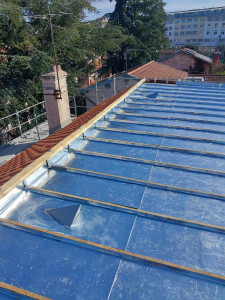 Photo de galerie - Couverture à tasseaux /tuile 