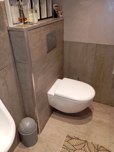 Photo de galerie - Remplacement mécanisme WC geberite