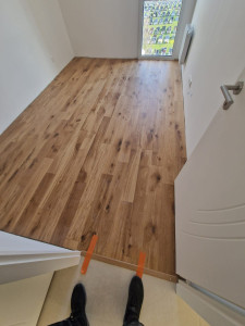 Photo de galerie - Pose de parquet - Revêtement de sol