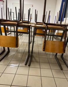Photo de galerie - Nettoyage du collège