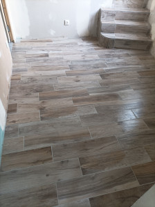 Photo de galerie - POSE CARRELAGE