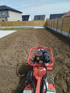 Photo de galerie - Préparation semi gazon