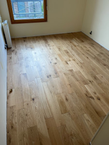 Photo de galerie - Pose de parquet - Revêtement de sol