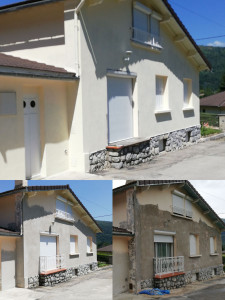 Photo de galerie - Maçonnerie et remise en peinture