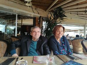 Photo de galerie - Restaurant bord de mer avec couple

