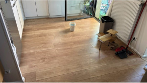 Photo de galerie - Pose parquet et sol stratifié 