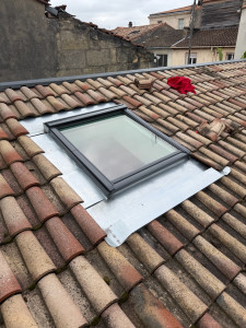 Photo de galerie - Pose de Velux / entourage Velux 