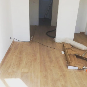 Photo de galerie - Pose de parquet - Revêtement de sol