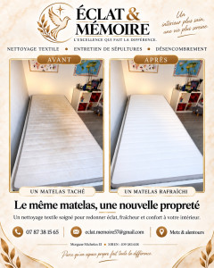 Photo de galerie - Nettoyage textile 