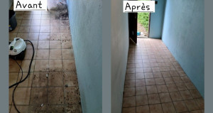 Photo de galerie - Nettoyage Avant/Après 