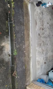 Photo de galerie - Réparation entrée de garage 