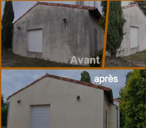 Photo de galerie - Plutôt satisfait car c'est mon premier nettoyage de façade 