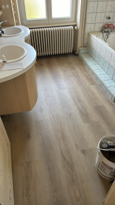 Photo de galerie - Pose de parquet - Revêtement de sol