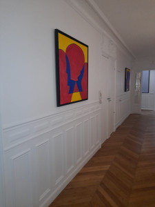 Photo de galerie - Pose parquet et moulures 