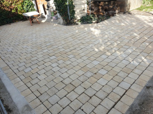 Photo de galerie - Pose de pavés