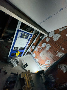 Photo de galerie - Création d’un WC suspendu