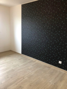 Photo de galerie - Pose de papier peint 