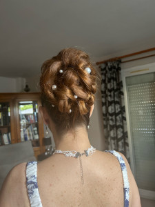Photo de galerie - Coiffure mariage, avec essaie.