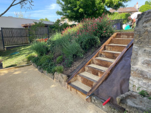 Photo de galerie - Escalier en chêne 